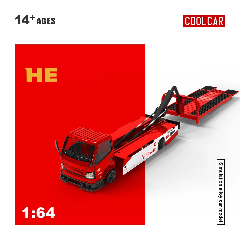 

Предзаказ: Крутая модель автомобиля 1:64, красный H300, грузовик-платформа, имитационная модель из сплава для коллекции, демонстрации и подарка
