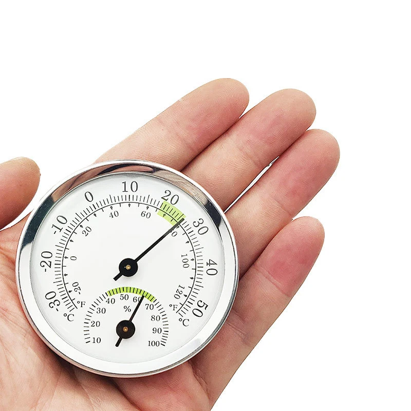 Mini Pointer Type Thermometer Hygrometer Indoor Room Electronic Temperature Humidity Meter Sensor Gauge For Home Thermometer