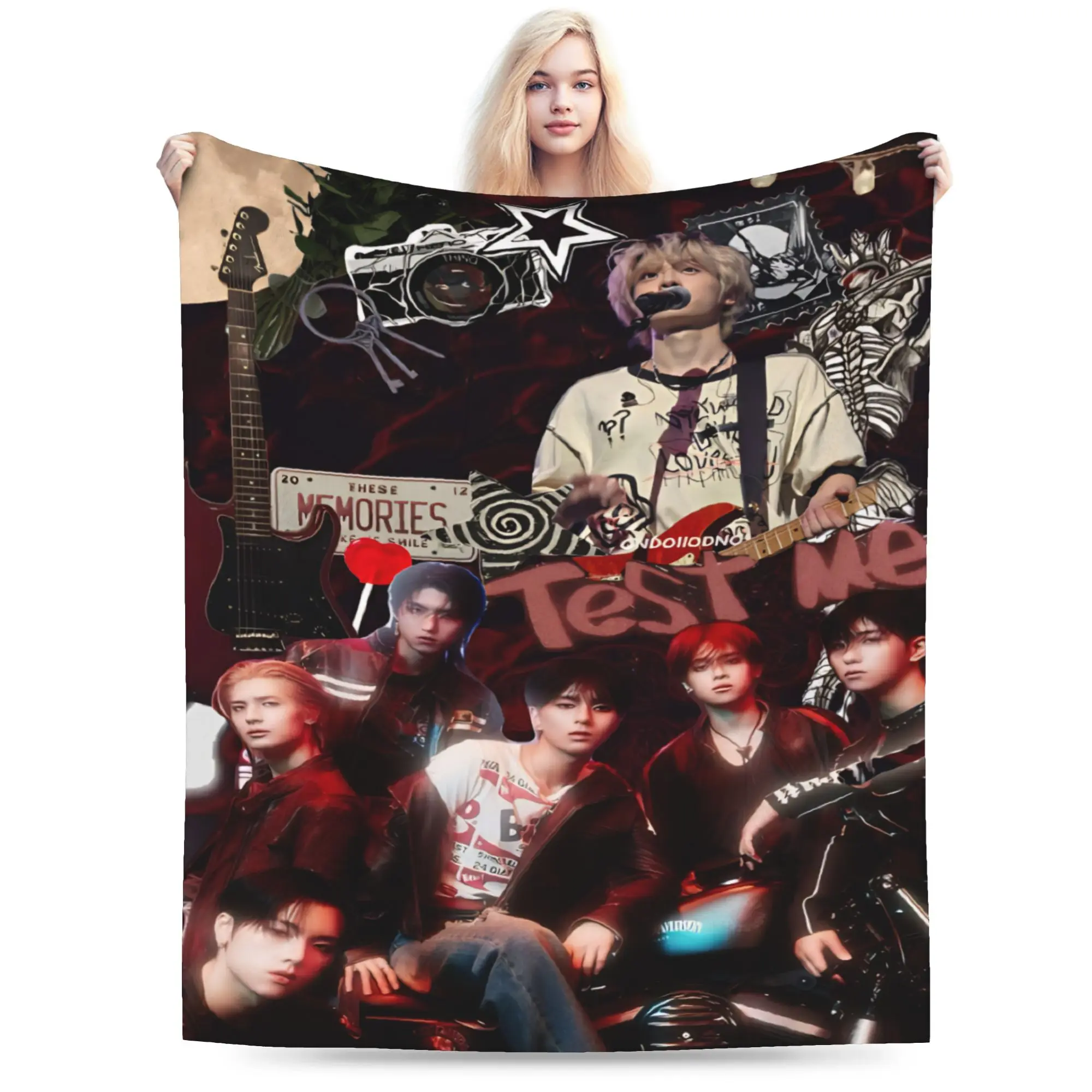 Xdinary Heroes boy group Blankets Flannel  Cozy Super Soft Throw Blankets for Sofa Bedspread