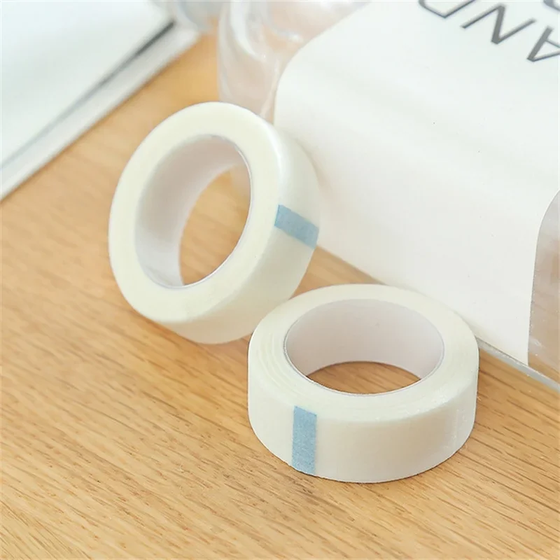 Neue 1/5/10PCS Weiß Band Auge Falsche Wimpern Patch Atmungsaktive Medizinische Papier Bänder Wimpern Verlängerung Lint Augenlid Aufkleber 9M * 1,25 CM – Detail 3