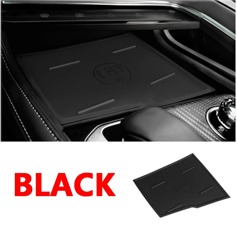 

For Zeekr 001 2022 2023 Car Central Control Wireless Charging Silicone Mat Non-slip Mat Interior Accessories Cover