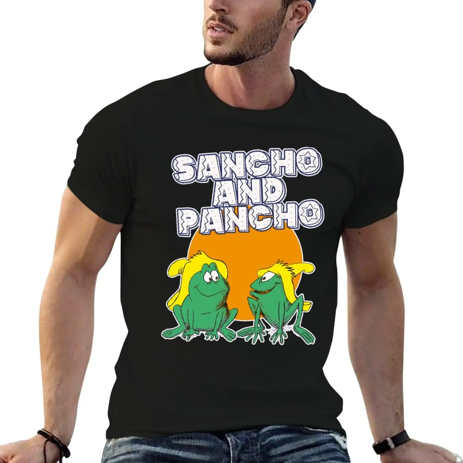 

Sancho and Pancho, animated series T-Shirt t shirts for man slim fit t shirts designer T-Shirt