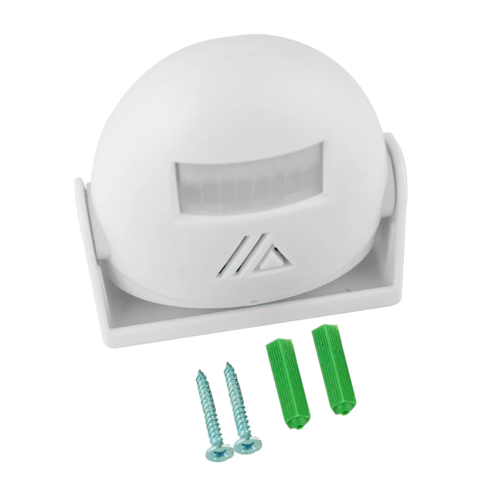Infrared Sensor Doorbell Electronic Door Bell With Motion 32 Chimes Voice Alarm Music Modes Easy