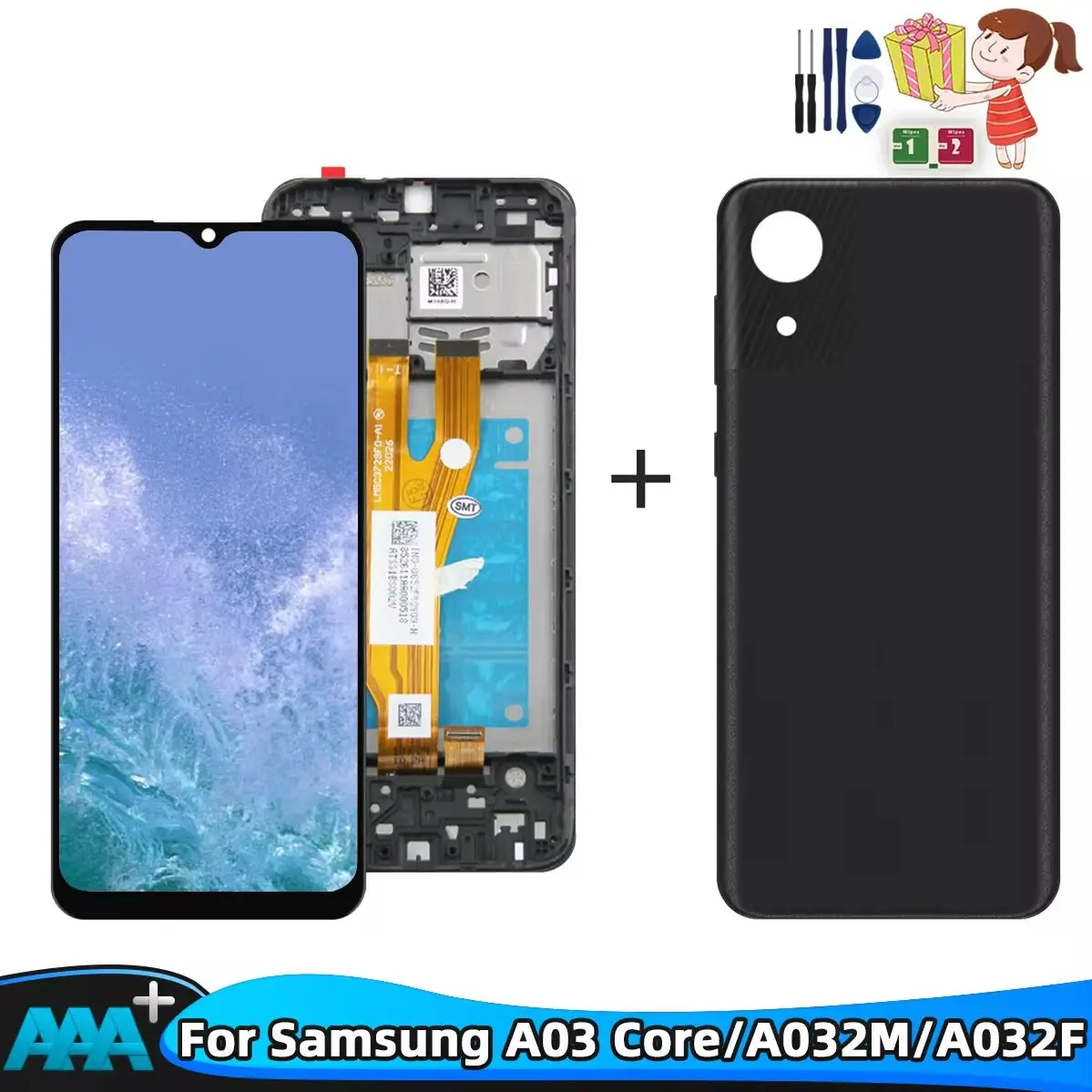 6.5\'\' For Samsung Galaxy A03 Core A032F SM-A032F/DS LCD Display With Touch Screen Digitizer Assembly LCD For Samsung A032