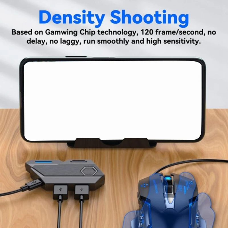 Gamepad มือถือตัวควบคุม pubg แปลงเมาส์คีย์บอร์ดเล่นเกมบลูทูธสำหรับ iOS Android อะแดปเตอร์เกม MIX SE