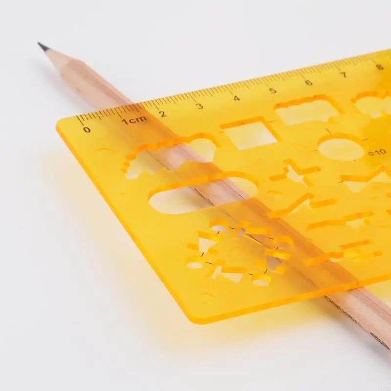 Modello cassaforma elettricista geometrica G8ta Strumento misurazione del disegno del righello