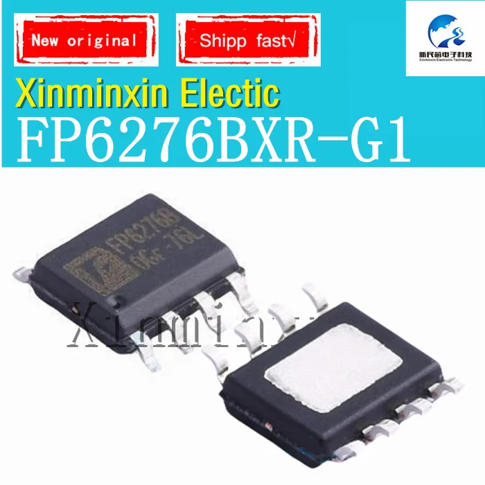 5PCS/LOT FP6276BXR-G1 FP6276B SOP8 DC-DC power chip IC  New  Original In Stock