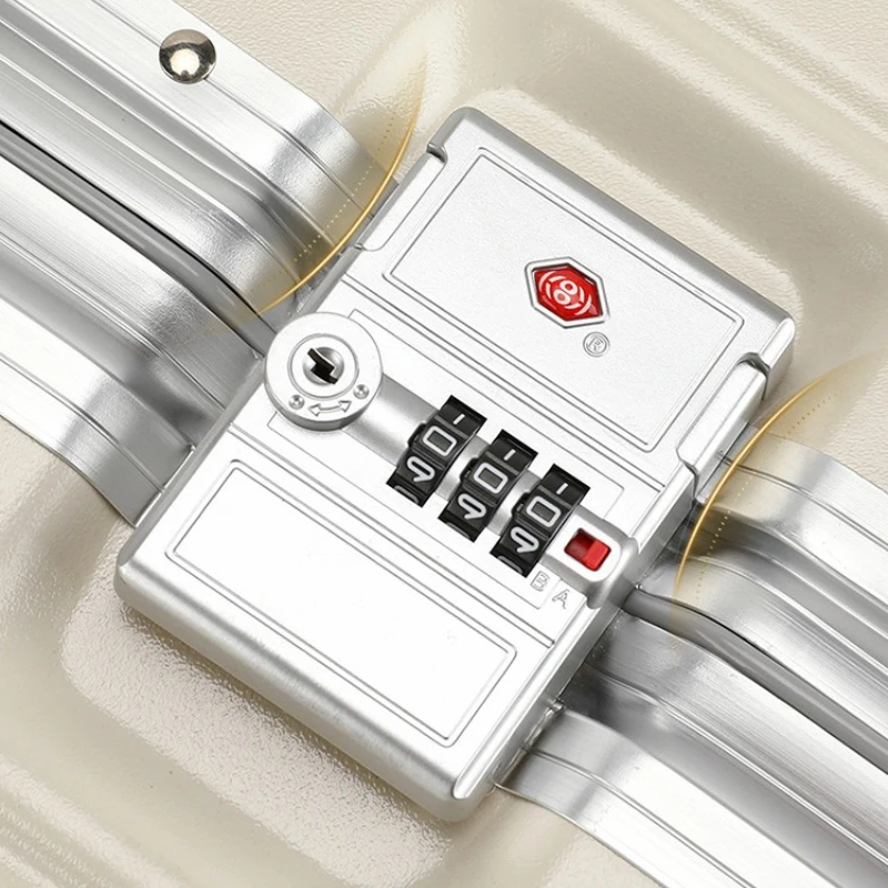 캐리어 20/24/28인치 수하물 컵 홀더 비밀번호 여행 가방 여성용 트롤리 케이스 여행 가방 남성용 PC 학생 여행 가방