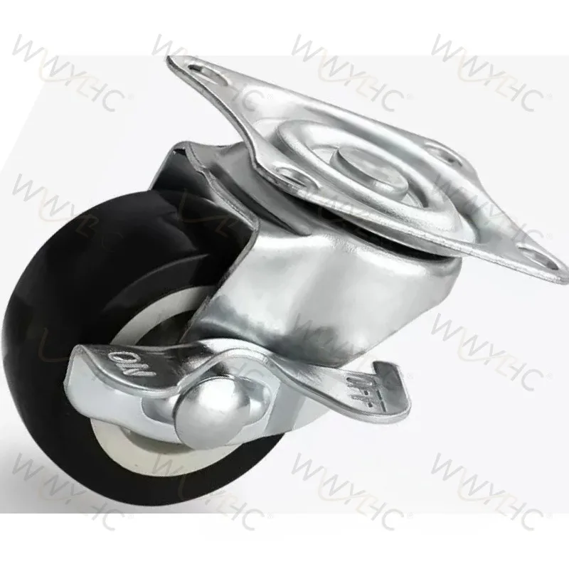 Suitable for Universal Wheels,1    1.5   2   2.5-inch,Directional Wheels,Furniture Wheels,Small Wheels,Wheels with Brakes 4 Pcs