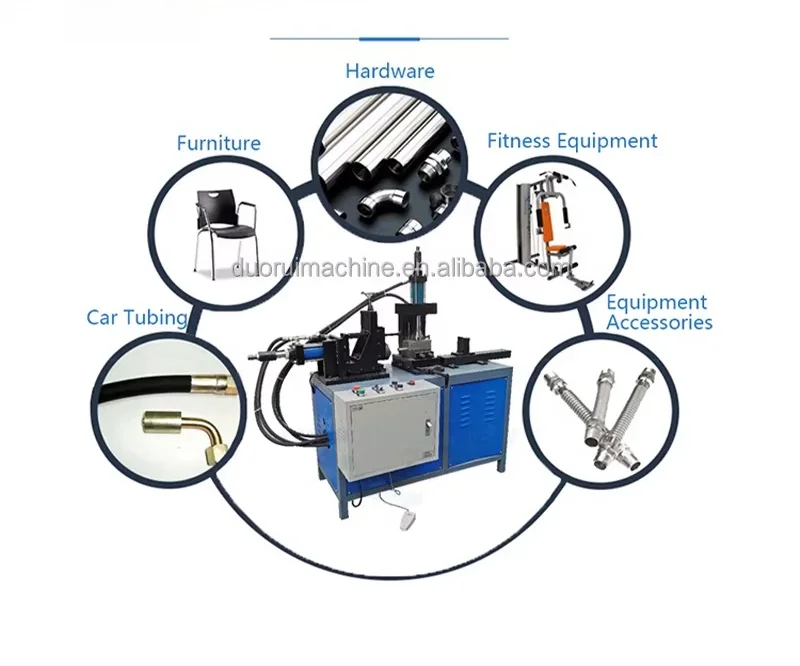 Hydraulic  37-degree pipe Copper tube motor flaring machine Semi-automatic