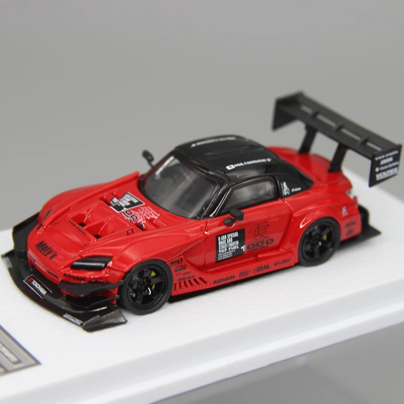 MJ 1/64 S2000 Type-RR AP1 เรซิ่นของเล่นมอเตอร์โลหะDiecastรุ่นของขวัญ