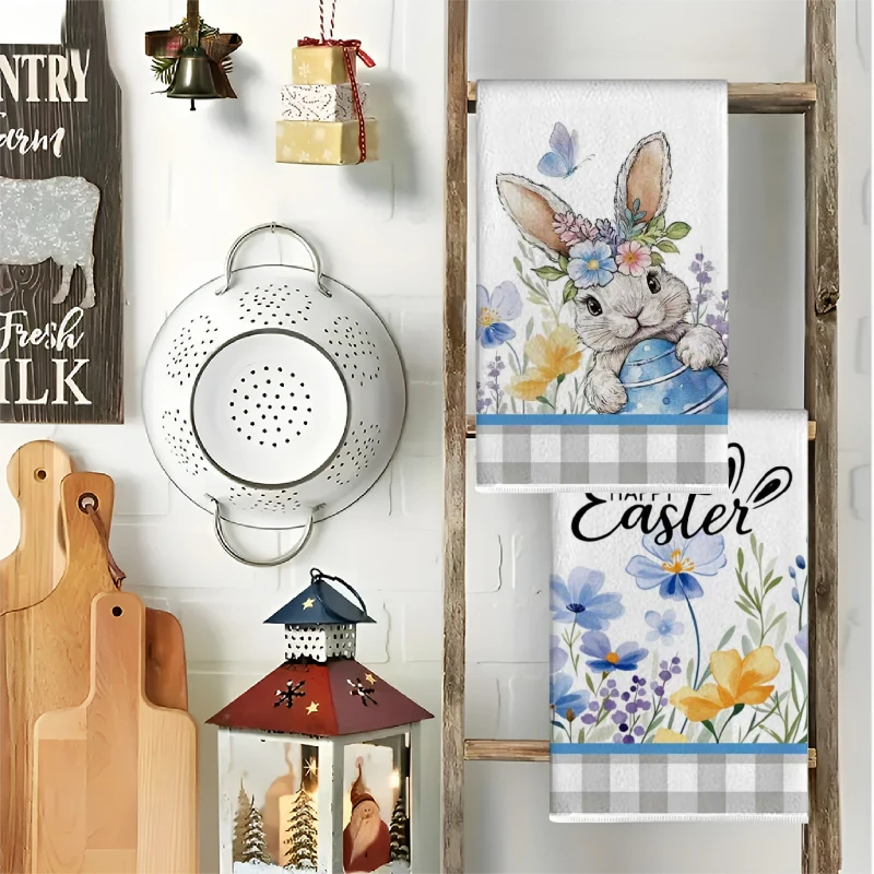 2 Stück, Oster-Küchentücher mi – Home Cooking Is The Best Bewertung und Preis