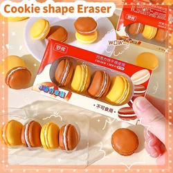 Kawaii Stationery items Aesthetic stationery supplies back to school acsesories cookie Eraser drawing rubber cute things