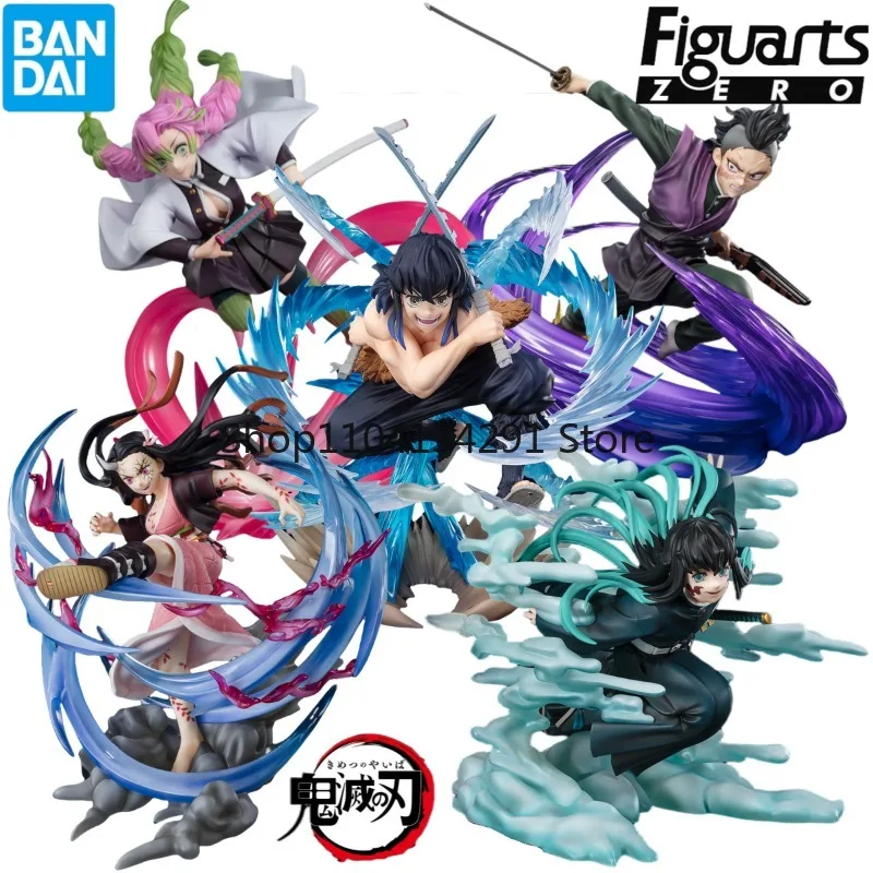 

In Stock BANDAI Original Figuarts ZERO Demon Slayer Kamado Nezuko Tokitou Muichirou Shinazugawa Genya Inosuke Kanroji Mitsuri