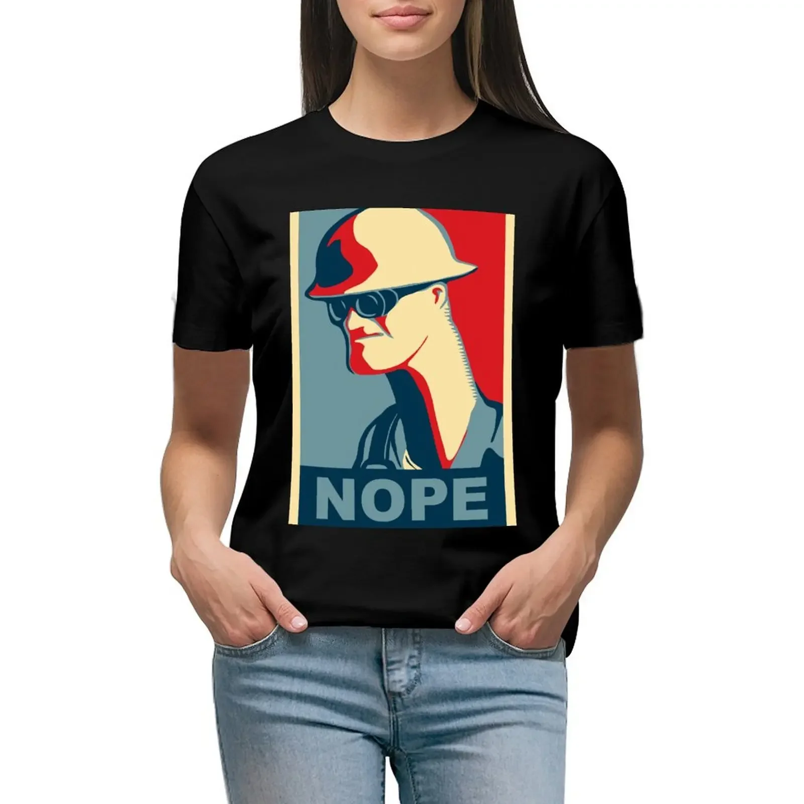 Engineer Says Nope T-Shirt summer clothes heavyweights customs customs design your own Summer Women's clothing