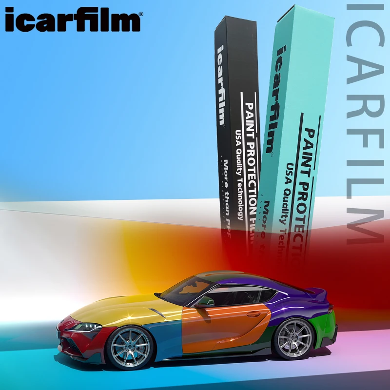 Color  PPF with More 8  Years Warranty Car Paint Protection Film  7.5mil Clear TPU UV Proof Glossy Wrap for Car Body