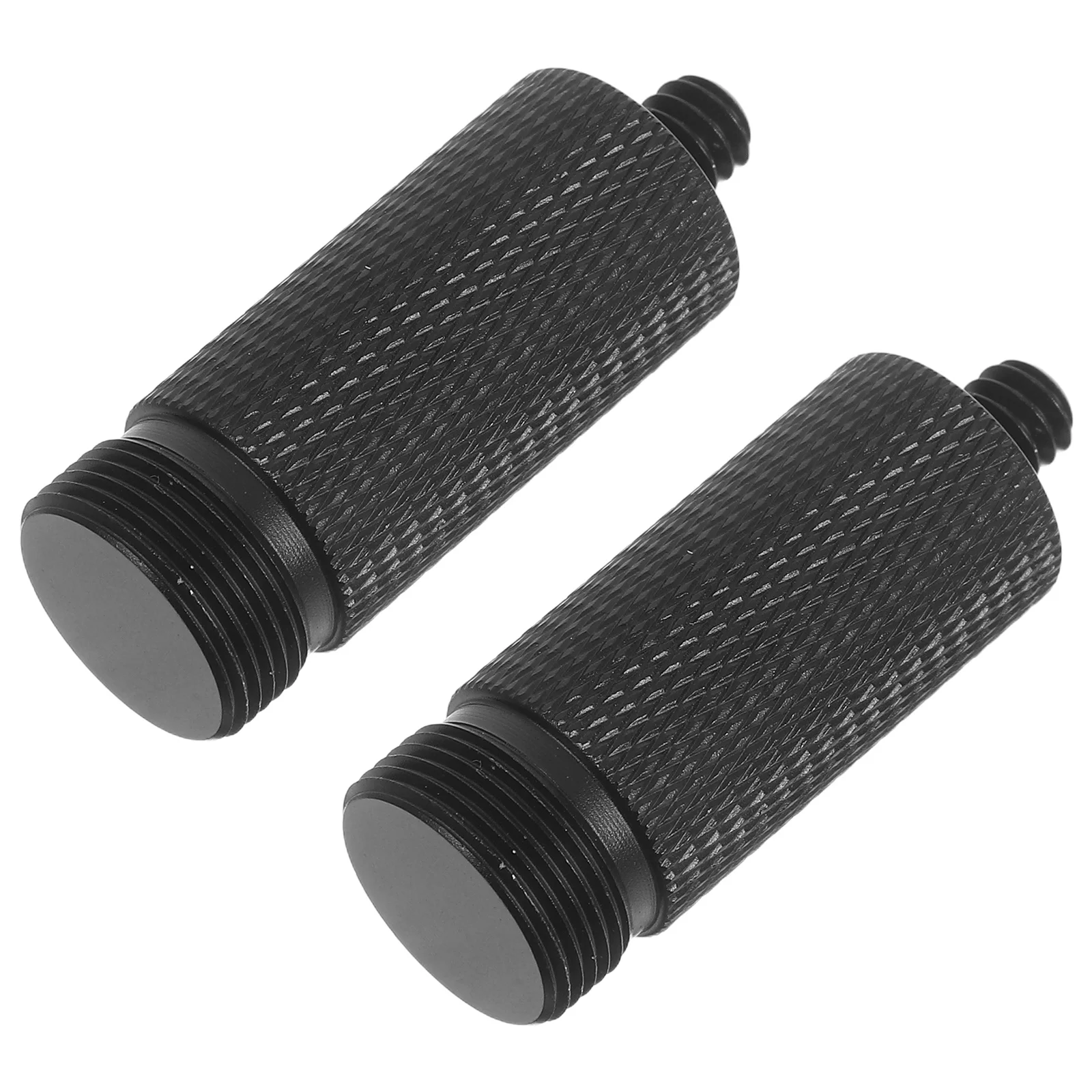 

2pcs Microphone Thread Adapter 1/4 Male To 5/8-27 Male Aluminum Screw Converter For Mic Stand Tripod Shock Mount Studio Outdoor