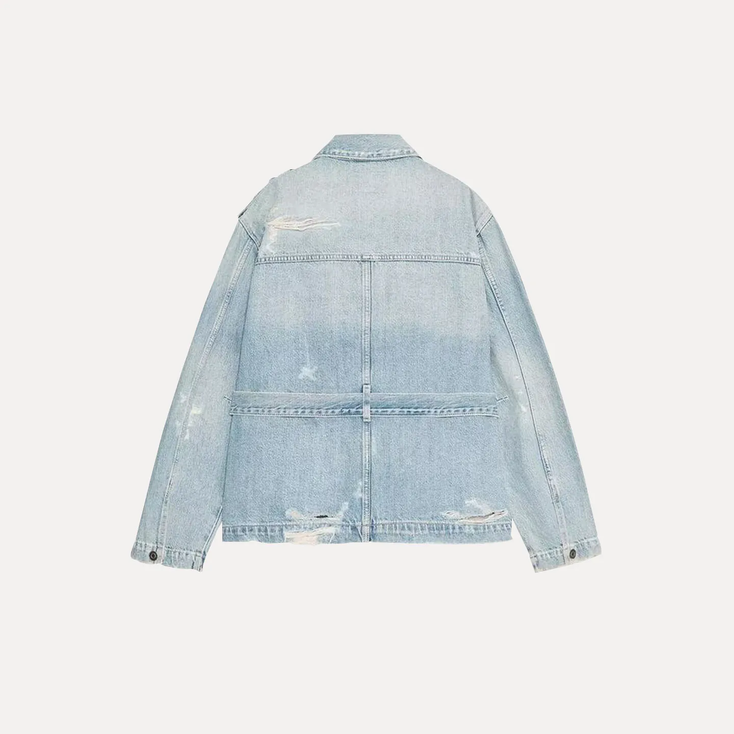 Cappotto Jaet con cintura in denim Ele per donna Autunno 2025 Z Stand Fit Or Capispalla Altro materiale Donna Faion