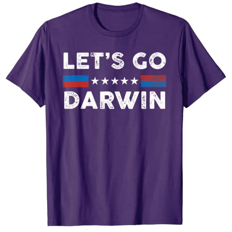 Lets Go Darwin US Flag Vintage T-Shirt Customized Products