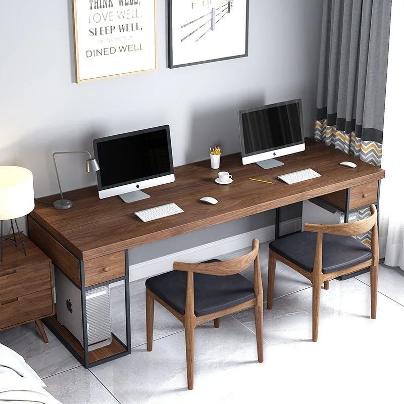 Wooden Computer Desk Desktop Simple Learning Desk Substitute Home Desk Writing