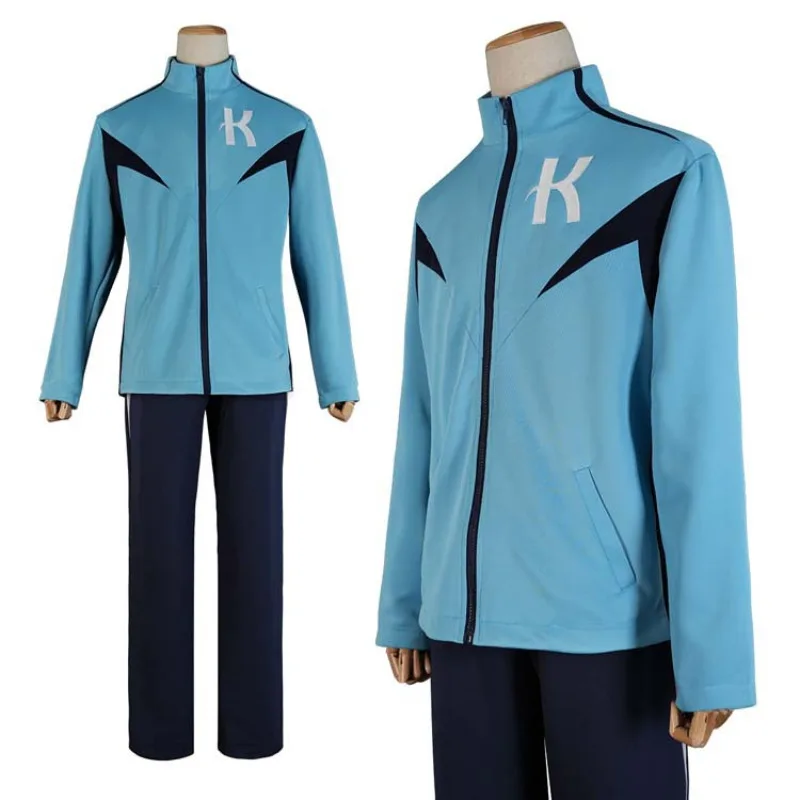 

Anime Run with The Wind K Tracksuit Cosplay Costume Haiji Kiyose School Uniform Embroidery Full-zip Game Anime Party Clothes