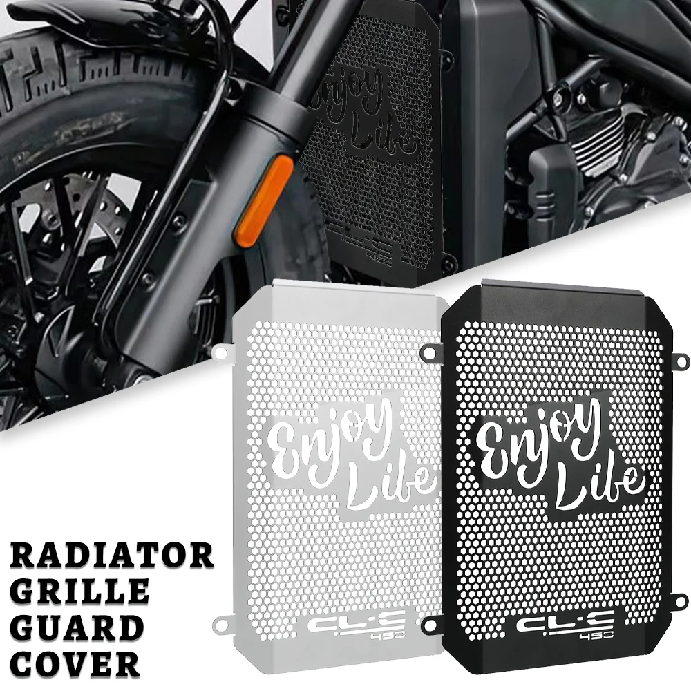 

2024 Motorcycle Accessories FOR CFMOTO CF MOTO 450 CLC 450 Bobber CLC450 450CLC 2023 2025 Radiator Grille Guard Cover Protector