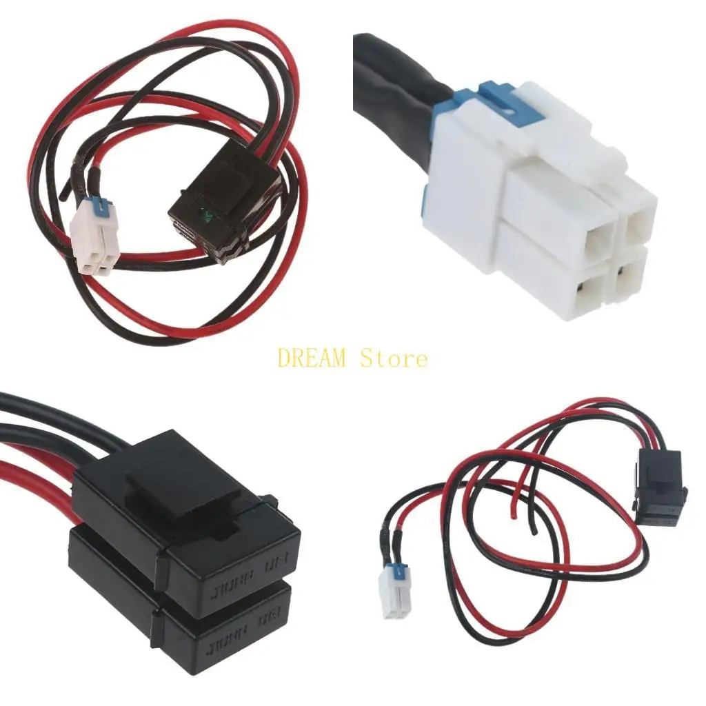 Durable 4Pin 12AWG Power Wire Cable for for Icom IC-7100 IC-7300 IC-7000 best sale