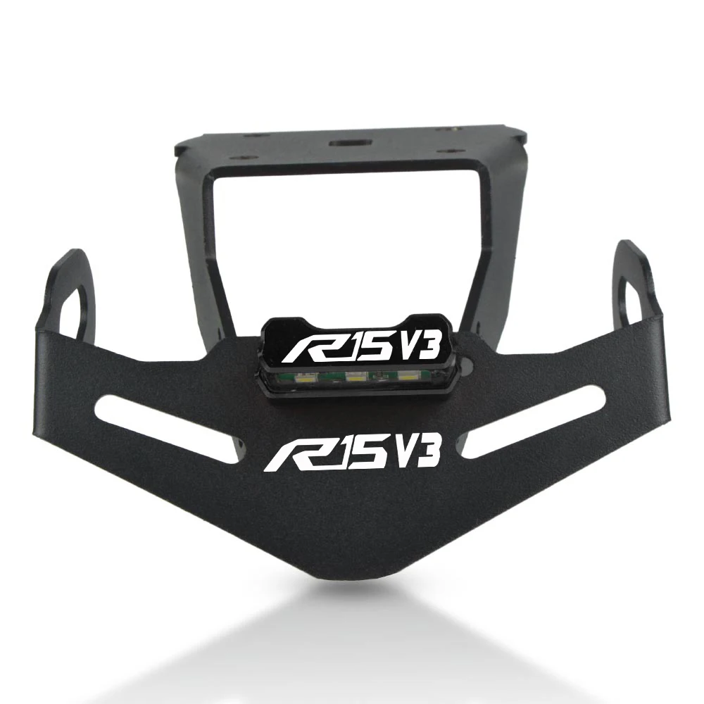 For YAMAHA YZFR15V3 YZFR15 YZF-R15 V3 2017 2018 2019 2020 YZF R15 V3 Motorcycle License Number Plate Holder Frame Bracket