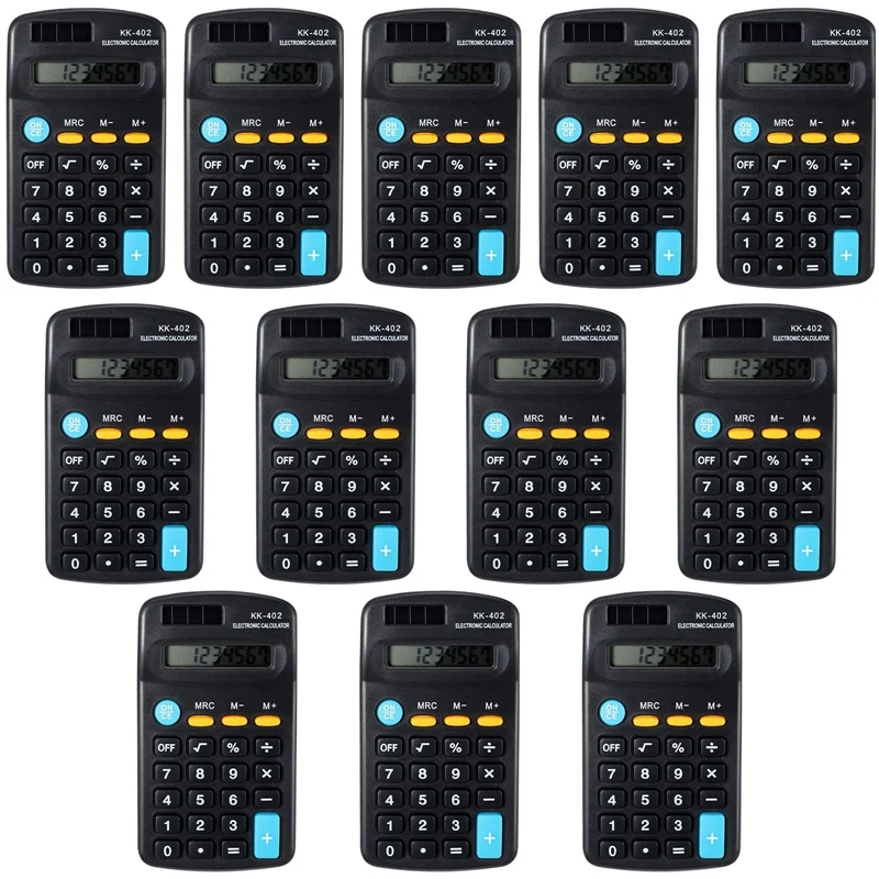 Pocket Size Mini Calculators Handheld Angled 8-Digit Display Calculator Small Accounting Desktop Calculator For Office