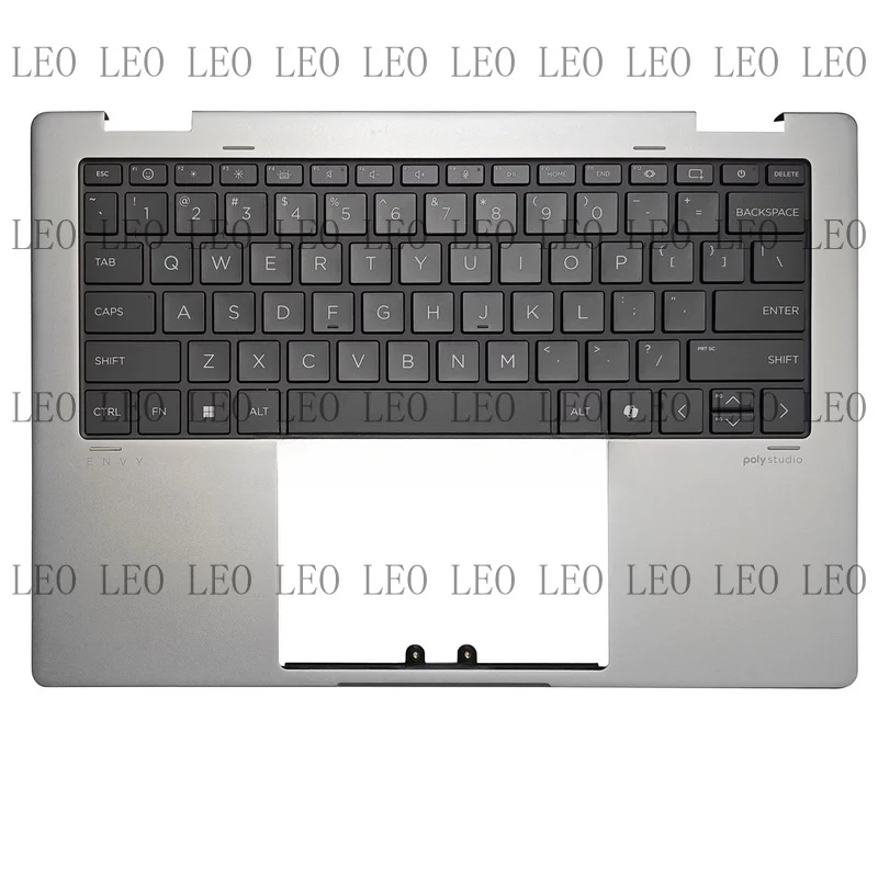 MY N91050-001 New Palmrest Top Cover US Backlit KB For HP Envy x360 2-in-1 14-fa