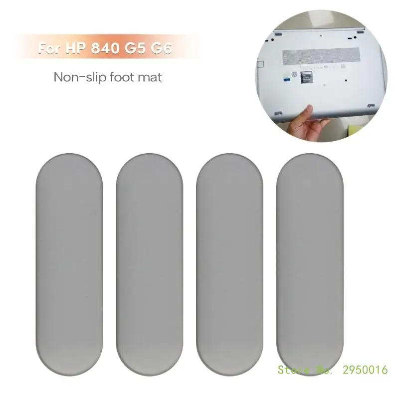 4Pcs Rubber Feet Foot for 840 745 830 735 Laptop Feet Bottom Case Connectors Stock Feet Foot Laptop Replacement
