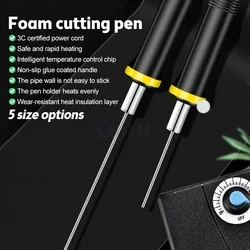 Professional 15W Electric Heating Pen Foam Cutter Machine 7/10/15/20/25CM Cutting Machine Styrofoam Paper Trimmer Cutting Tools