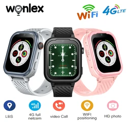 Wonlex KT15Pro 4G Kids Smartwatch - GPS Tracker, WhatsApp Video Call, 1+8GB, Android 8.1, Camera - Children's Safety Phone Watch