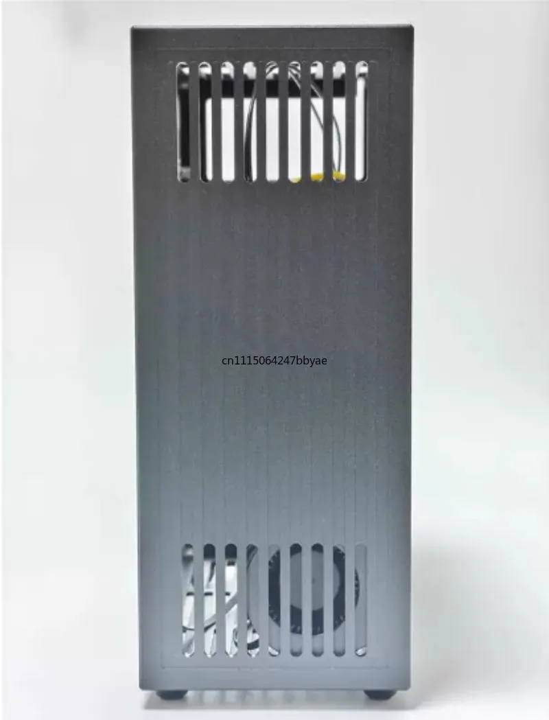 For V40 Semi-high ITX Chassis All Aluminum Mini PC Case Specially For 4060 Graphics Card Small Computer Cabinet