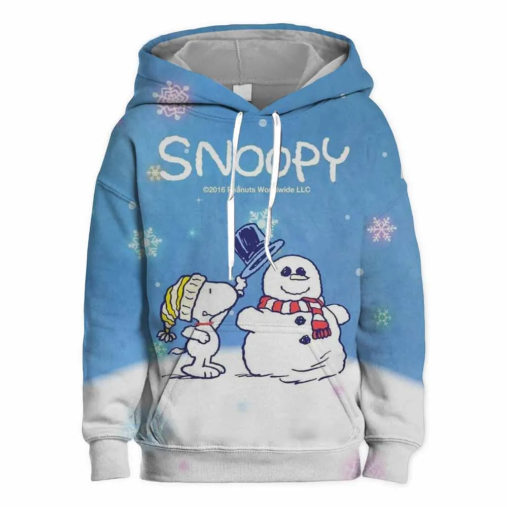 Boys and girls fall new fashion Snoopy cartoon cartoon children\'s pullover printed children\'s hoodie baby sweatshirt clothes