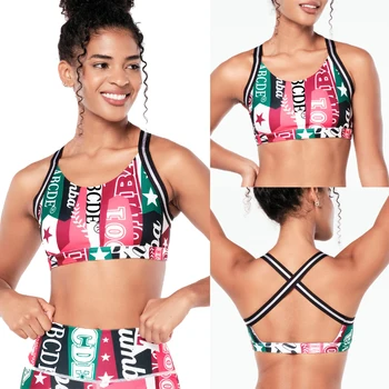 ABCDE 피트니스 슈트 요가 댄스 스포츠 코르셋 브래지어 오프닝 없음 가슴 패드 형광 새로운 스타일 0663