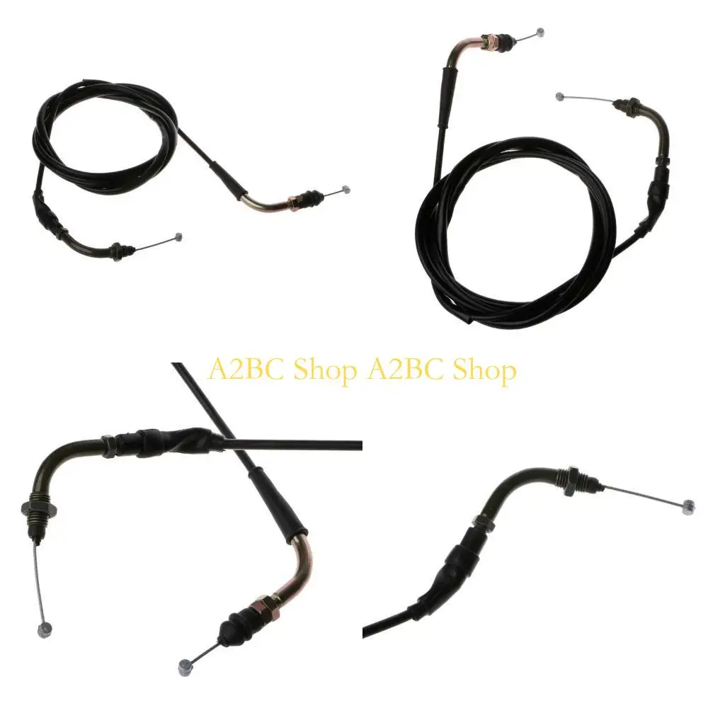 A2BC Motorcycle Accessories Throttle Cable Assembly 180cm Throttle Oil Cable GY6