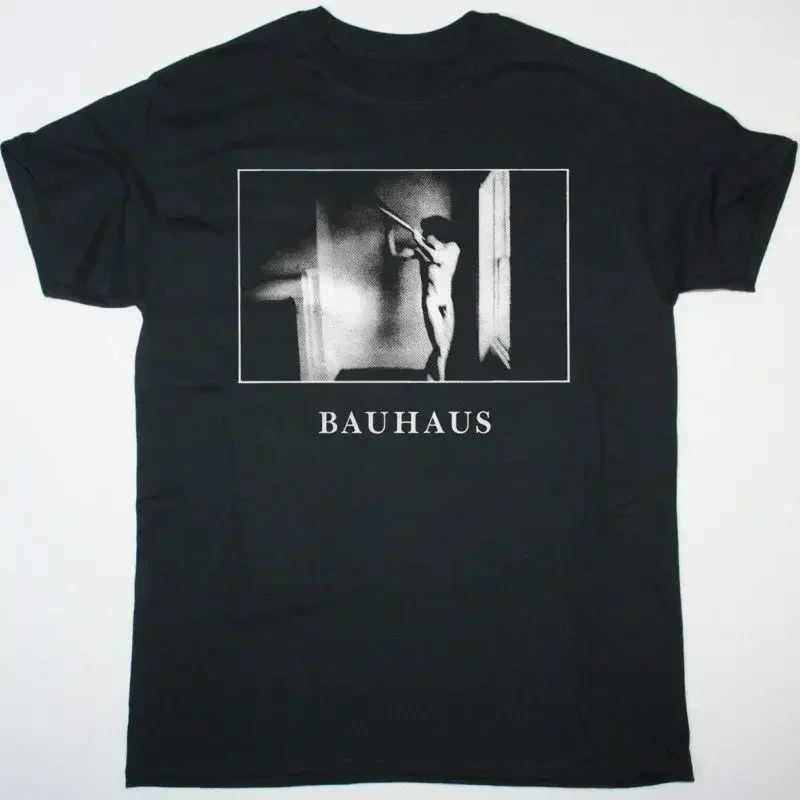 Bauhaus In The Flat Field T Shirt Black Cotton Men S To 5Xl
