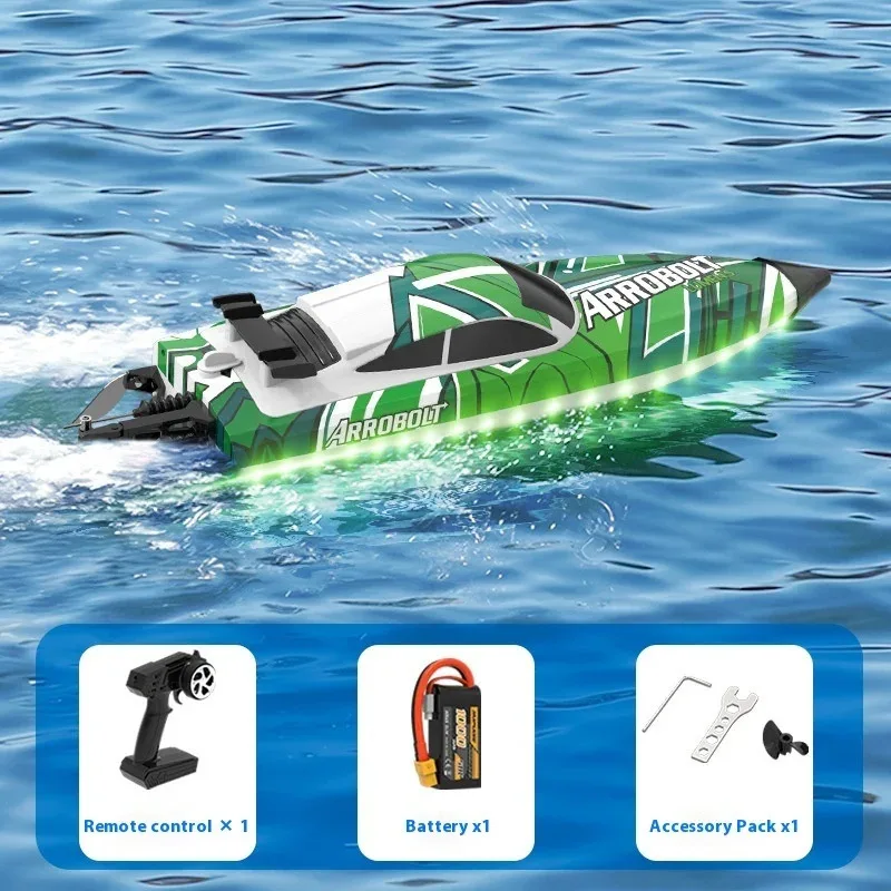 RC-speedboot met borstelloze motor – snelle, watergekoeld elektrisch scheepsmodel