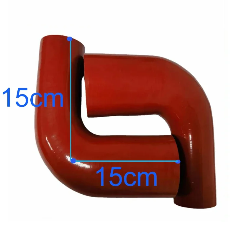 90 degrees Reducer Silicone Elbow Hose Silicone Flexible Hose Water Radiator Tube Bend Tube Car Intercooler Turbo Intake Pipe