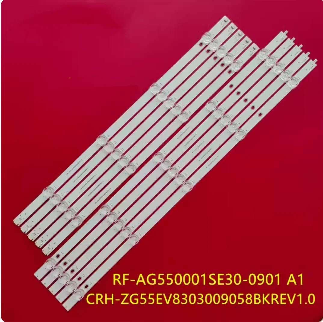 Лента светодиодной подсветки для LED-55B580 PPTV 55DX5 CRH-ZG55EV8303009058BKEV1.0 RF-AG550001SE30-0901 A1