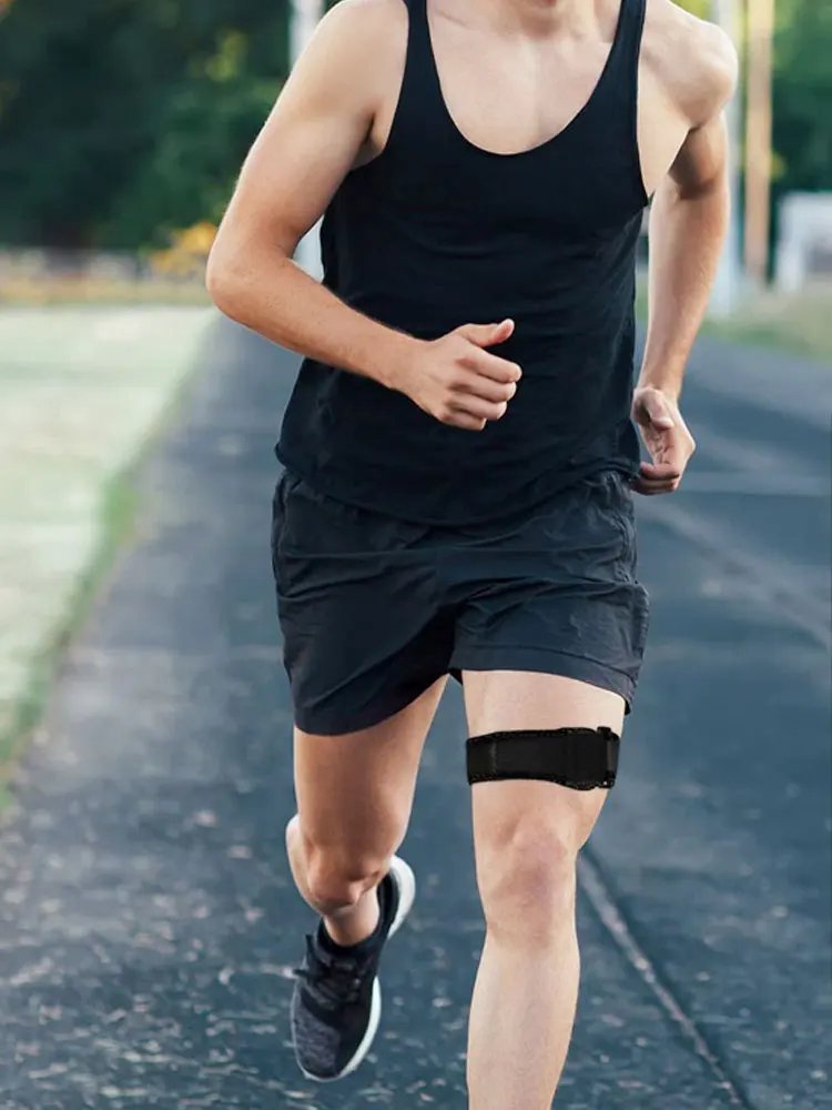 IT Band Strap, Knee, Thigh, Hip & ITB Syndrome Compression Wrap Support, Patellar Tendonitis &Osgood Schlatters Stabilizer Brace