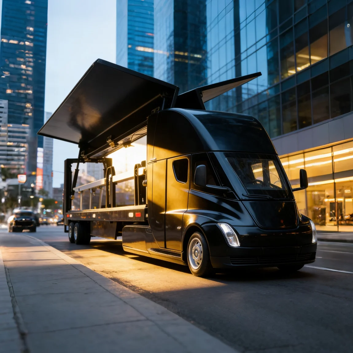 

1:32 Semi Container Double Decker Transport Vehicle Simulation Alloy Diecast Metal Car Model Toy Children's Birthday Gift