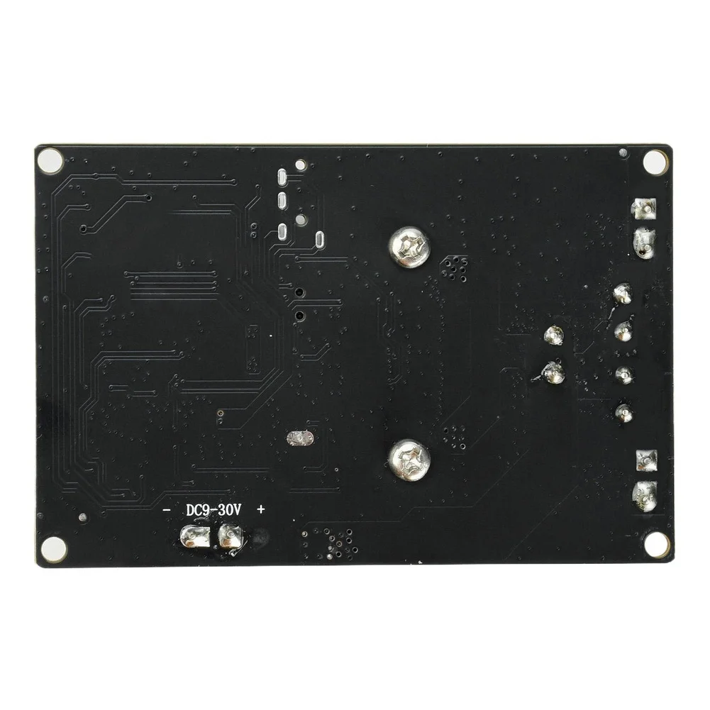 Audio Processing Board with 2x100W Max Power Output for DC9-30V Input and Real-Time Tuning Using Mobile Application