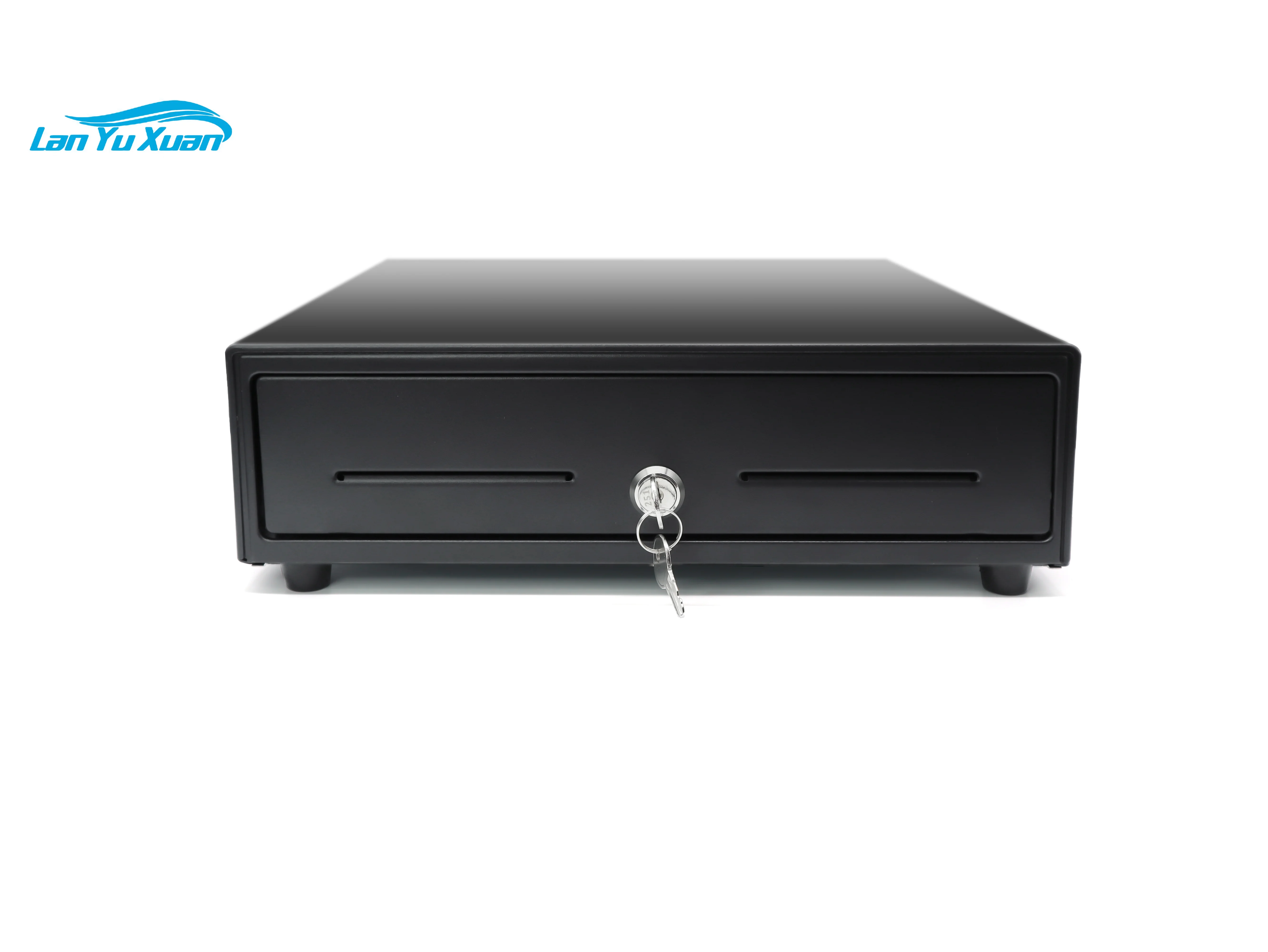 GTCODESTAR Cash Drawer GT-C330B  Metal +ABS Plastic Stainless Money Cash Locker Register Drawer for  Supermarket POS System