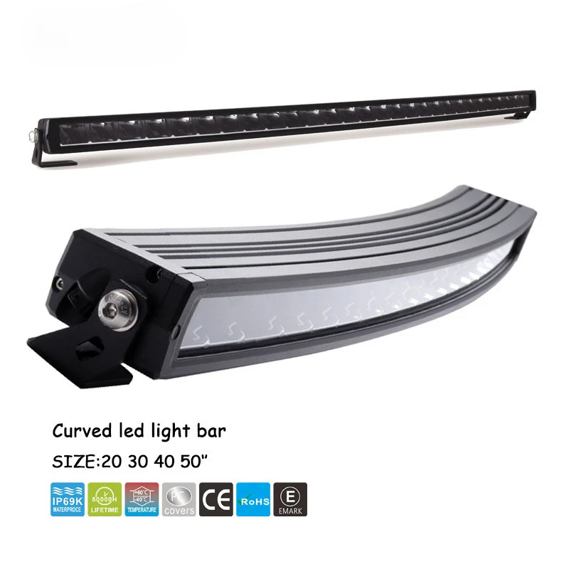 40inch car New 196w offroad roof light car Evolve curved universal led light bar