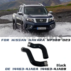 Black Silicone Kit OE 14463-4JA0B 14463-4JA0A 14463-4JA0C Compatible with NISSAN NAVAR NP300 D23 Frontier 2015 2016 2017 2018