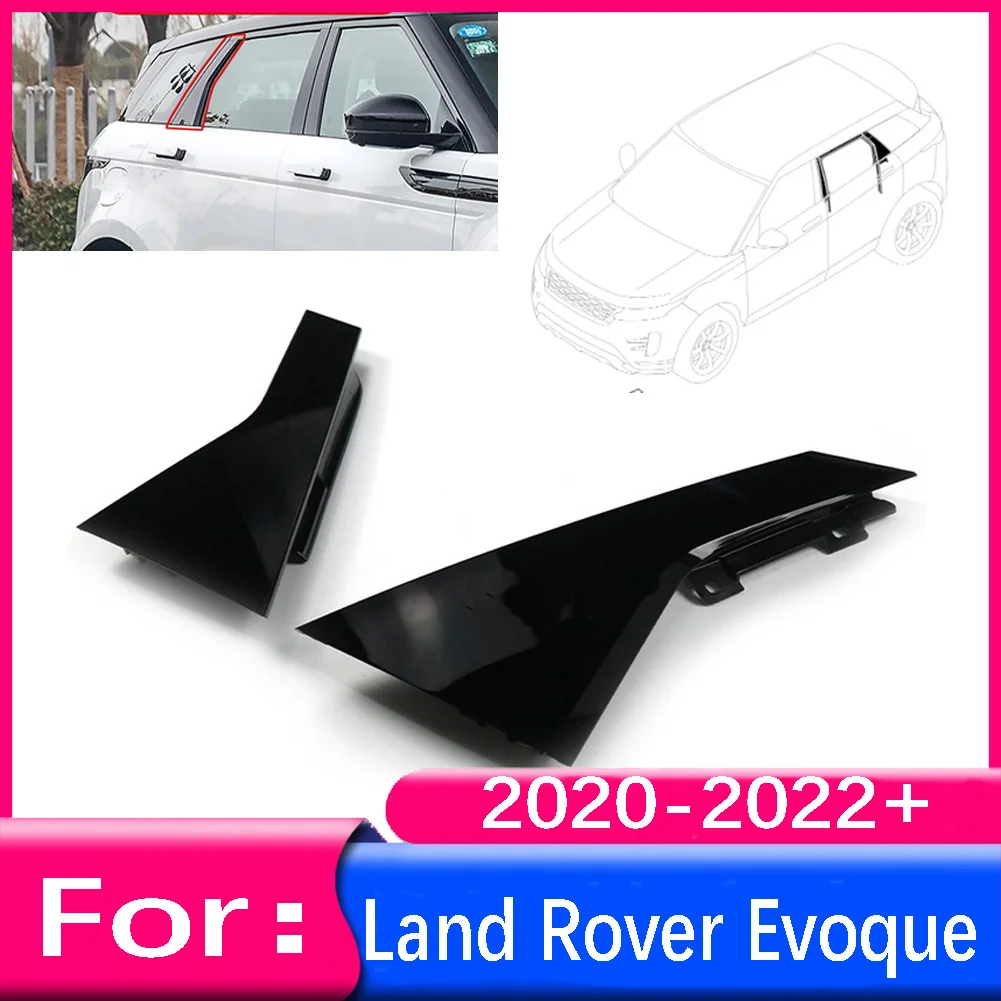 

Car Window C Pillar Decorative Board Pillar Trim Cover For Land Rover Range Rover Evoque 2020 2021 2022 LR114197-B LR114198-B