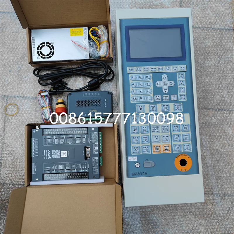 Free Shipping Porcheson MS500 + MS210A Control System Complete Set PLC For Injection Molding Machine Instead of PS660AM+MS210A