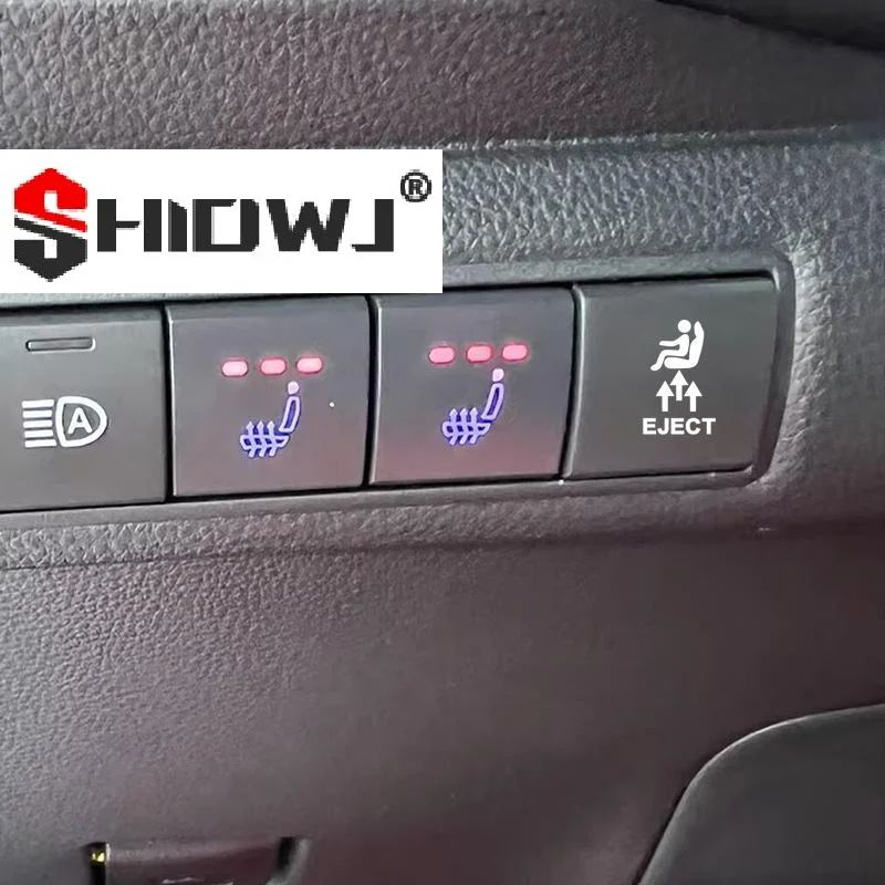 1Pcs Men's Humorous EJECT Button Stickers Car Buttons Bumper Window Decal Joke Automotive Interior Accessories Gift